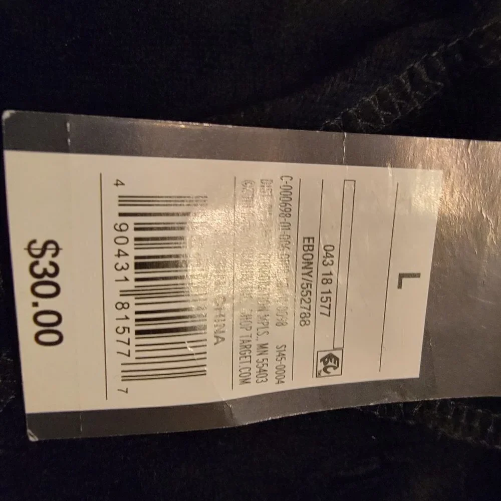 NWT Original Use Black with blue sweatshirt